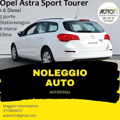 AutoIn - Noleggio auto a Monopoli