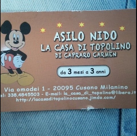 La Casa di Topolino di Carmen Capraro