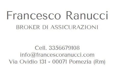 Francesco Ranucci Broker di Assicurazioni