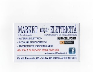 MARKET DELL'ELETTRICITA' DI TROVATO ANGELO-DAL 1971