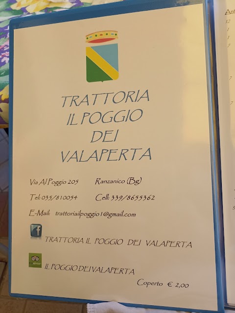 Trattoria il Poggio dei Valaperta