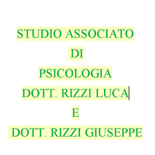 Studio associato di psicologia Dott. Rizzi Luca e Dott. Rizzi Giuseppe