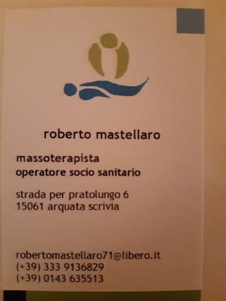 Roberto Mastellaro massoterapia del benessere