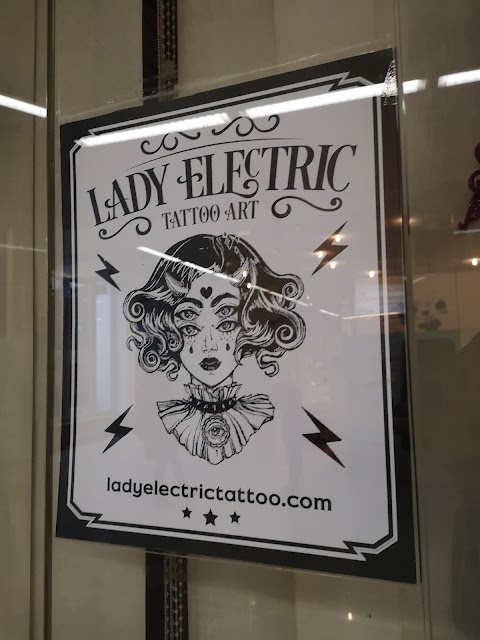 Lady Electric Tattoo Art