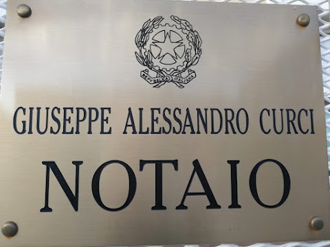 NOTAIO Giuseppe Alessandro CURCI