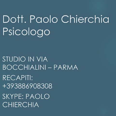 Dott. Chierchia - Psicologo Psicoterapeuta