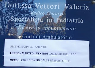 Dott.ssa Vettori Valeria (pediatra)