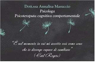 Dott.ssa Annalisa Masuccio Psicologa- Psicoterapeuta cognitivo comportamentale