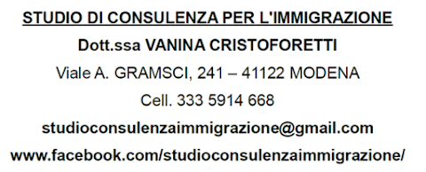 Studio Consulenza Immigrazione dott.ssa Vanina Cristoforetti