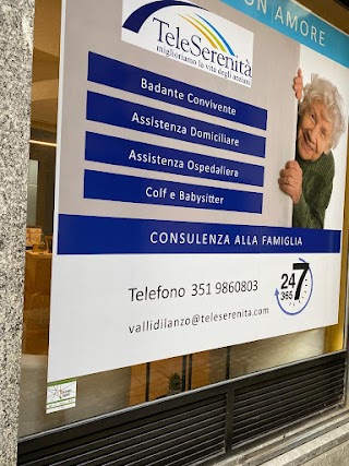 Teleserenità - Agenzia di assistenza domiciliare con badanti - RSA domiciliare - Valli di Lanzo e Ciriè -