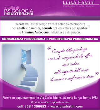 Luisa Festini - Psicologa Psicoterapeuta - Verona