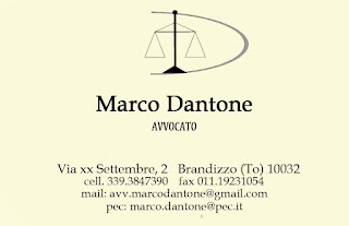 Avv. Marco Dantone