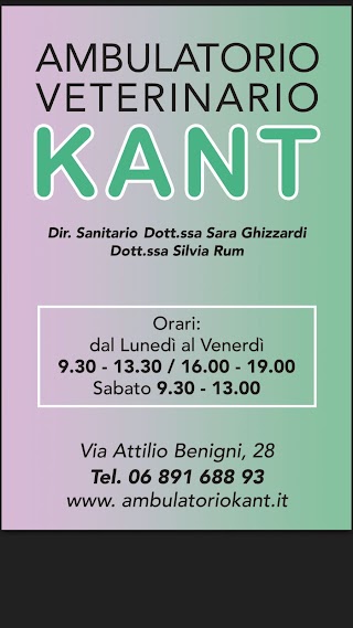 AMBULATORIO VETERINARIO KANT