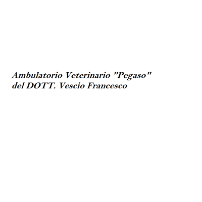 Ambulatorio Veterinario "Pegaso" del Dott. Vescio Francesco