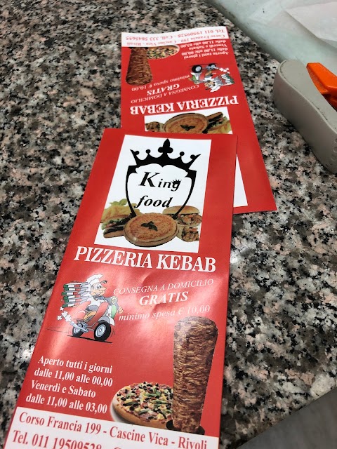 King Food pizza kebab