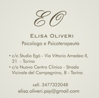 Psicologa e Psicoterapeuta Dott.ssa Elisa Oliveri