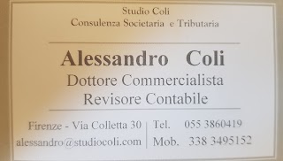 Coli Alessandro - Dottore Commercialista / Revisore Contabile