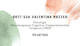 Dott.ssa Valentina Mazzeo Psicoterapeuta cognitivo comportamentale, Terapeuta EMDR