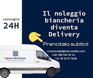 Lavanderia industriale e noleggio biancheria Khan Textiles Solution srl