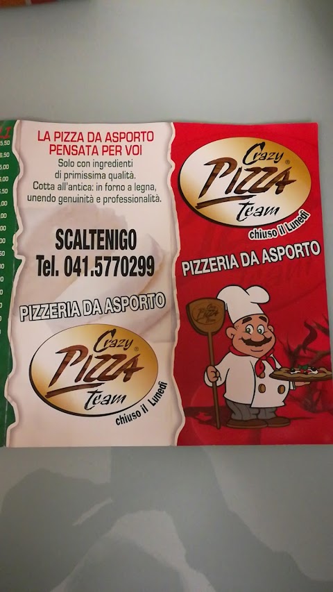 Crazy Pizza Team Scaltenigo