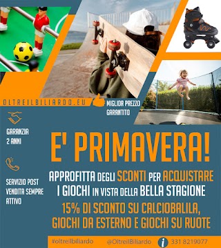 Oltre il Biliardo Sas - Vendita Accessori Fitness e Sport