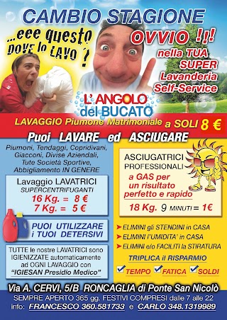 Lavanderia Self Service Sole H2O e Sapone