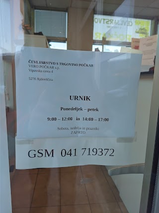 Čevljarstvo s trgovino Počkar