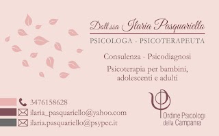 Dott.ssa Ilaria Pasquariello, Psicologa - Psicoterapeuta
