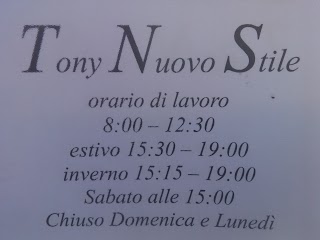 Tony Nuovo Stile