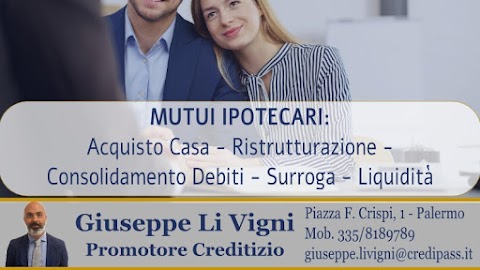 Giuseppe Li Vigni Consulente Mutui, Prestiti e Assicurazioni