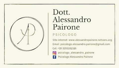 Dott. Alessandro Pairone - Psicologo