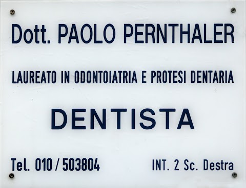 Dott. Paolo Pernthaler Studio Dentistico