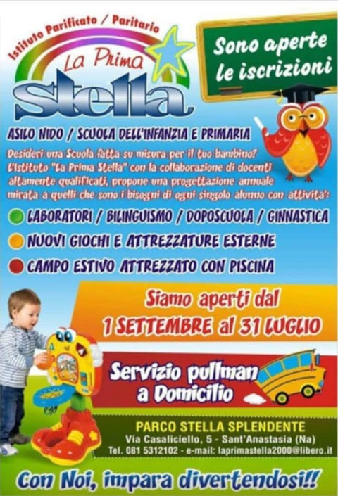 La Prima Stella Istituto Paritario Nido - Scuola Dell'infanzia - Scuola Primaria