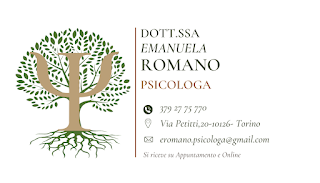 Dott.ssa Emanuela Romano, Psicologa Clinica Torino, Adulti-Bambini-Adolescenti
