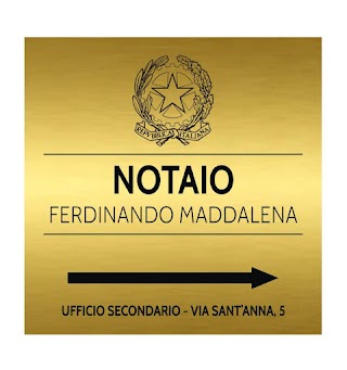 Notaio Ferdinando maddalena Ischia uff. sec F. Maddalena