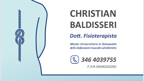 Dott. Christian Baldisseri Fisioterapista Osteopata D.O.