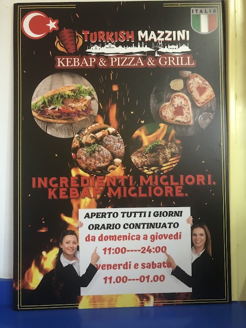 Turkish Kebap -Grill Mazzini