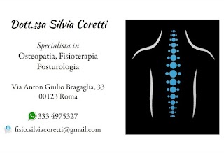 Silvia Coretti - Dott.ssa in Fisioterapia e Osteopatia