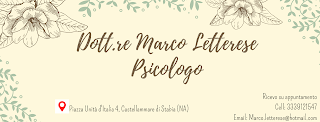 Dott. Marco Letterese - Psicologo Psicoterapeuta