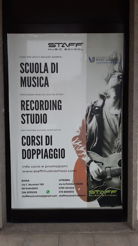 Staff Music School Viterbo