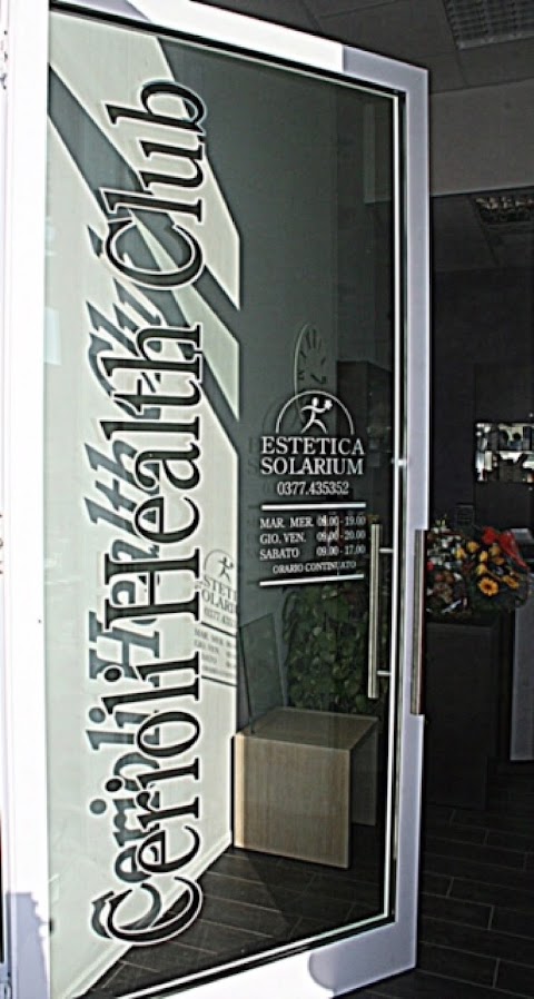 Cerioli Health Club - Estetica Solarium