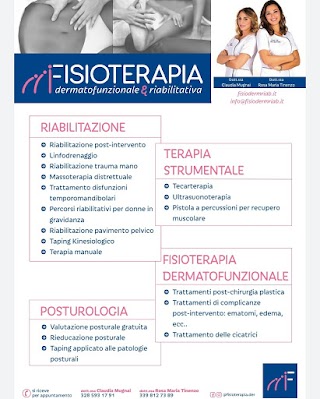 Fisioterapia Claros - Dott.ssa Claudia Mugnai e Dott.ssa Rosa Maria Tinenzo