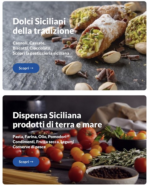 Insicilia - Vendita on line prodotti tipici siciliani