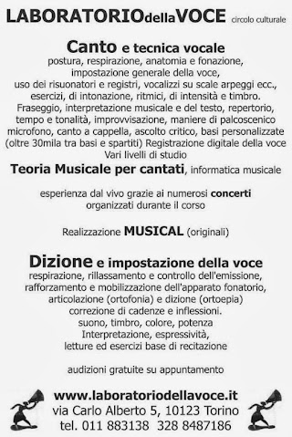 Laboratorio della Voce - lezioni e corsi di canto e dizione