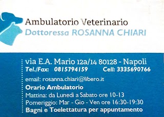 Ambulatorio Veterinario dr.ssa Rosanna Chiari