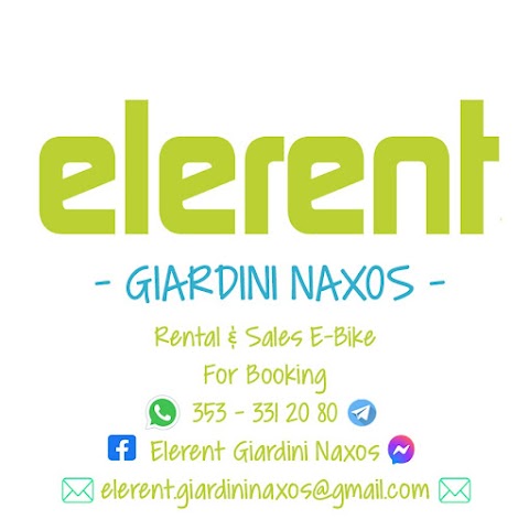 Elerent Giardini Naxos - Rental & Sales E-Bike - Noleggio & Vendita Biciclette