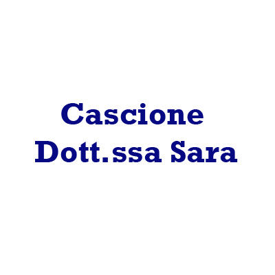 Cascione Dott.ssa Sara