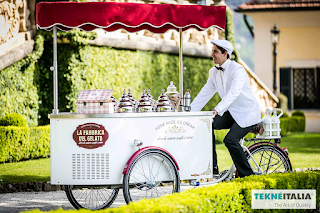 TeknèItalia - ice cream gelato carts