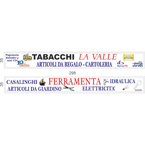 Tabacchi - Ferramenta La Valle (NisiShop)