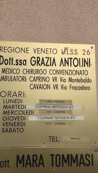 Antolini Dr. Grazia